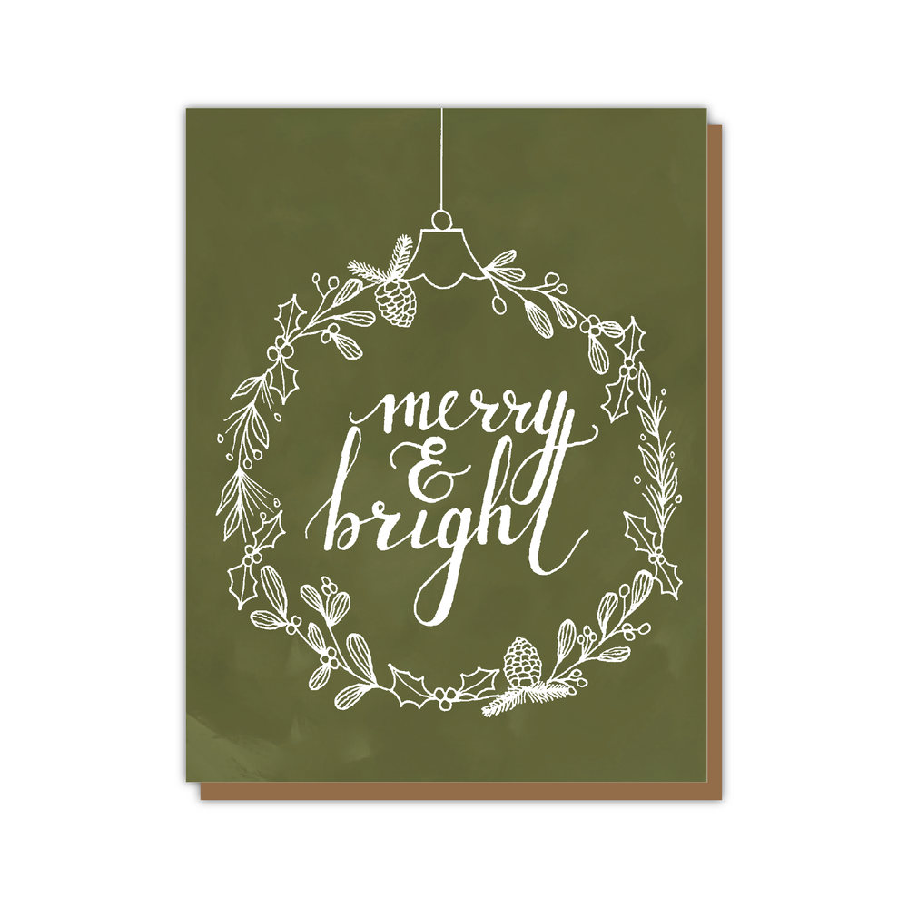 Merry & Bright Ornament Card Pack