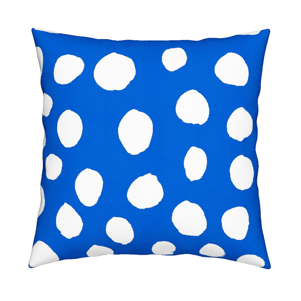 Blue Dots Pillow