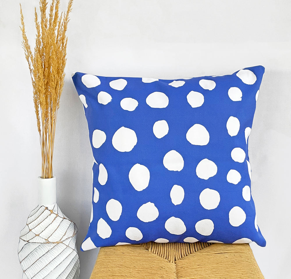 Blue Dots Fabric by the yard
