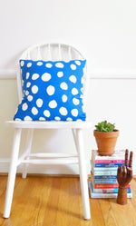 Blue Dots Pillow