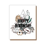 Botanical Birthday Card