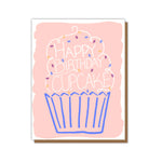 Happy Birthday Cupcake  Card