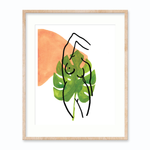 Monstera Leaf Wall Art