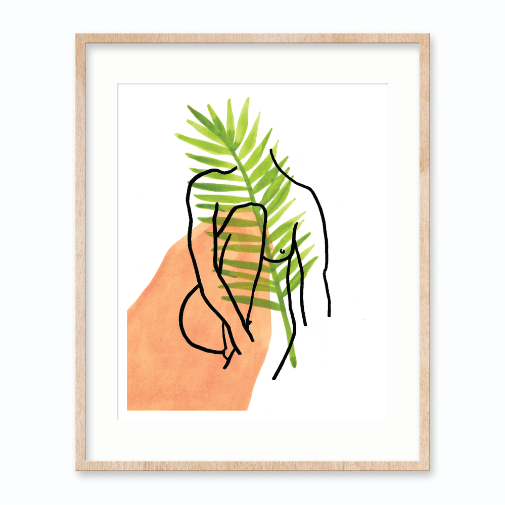 Jungle Woman Wall Art Prints