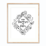 Businesses and Babies - Art Print