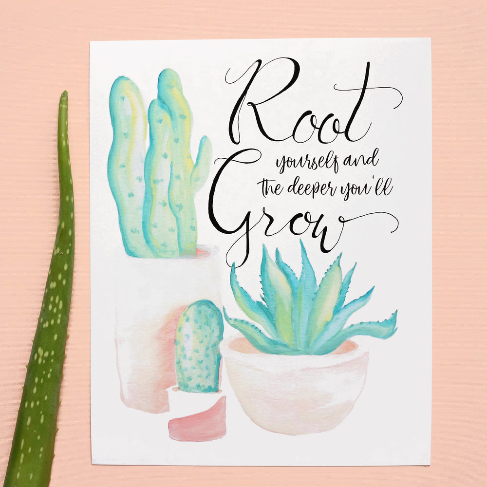 Root & Grow - Print