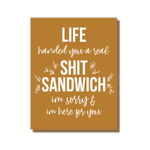 Shit Sandwich Card