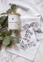 Bless This Mess Tea Towel