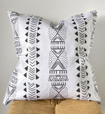 neutral home decor washable throw pillow 18x18