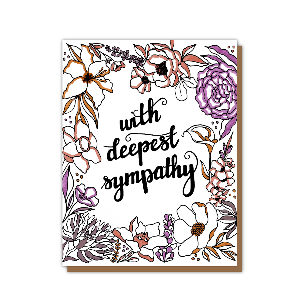 With Deepest Sympathy Card