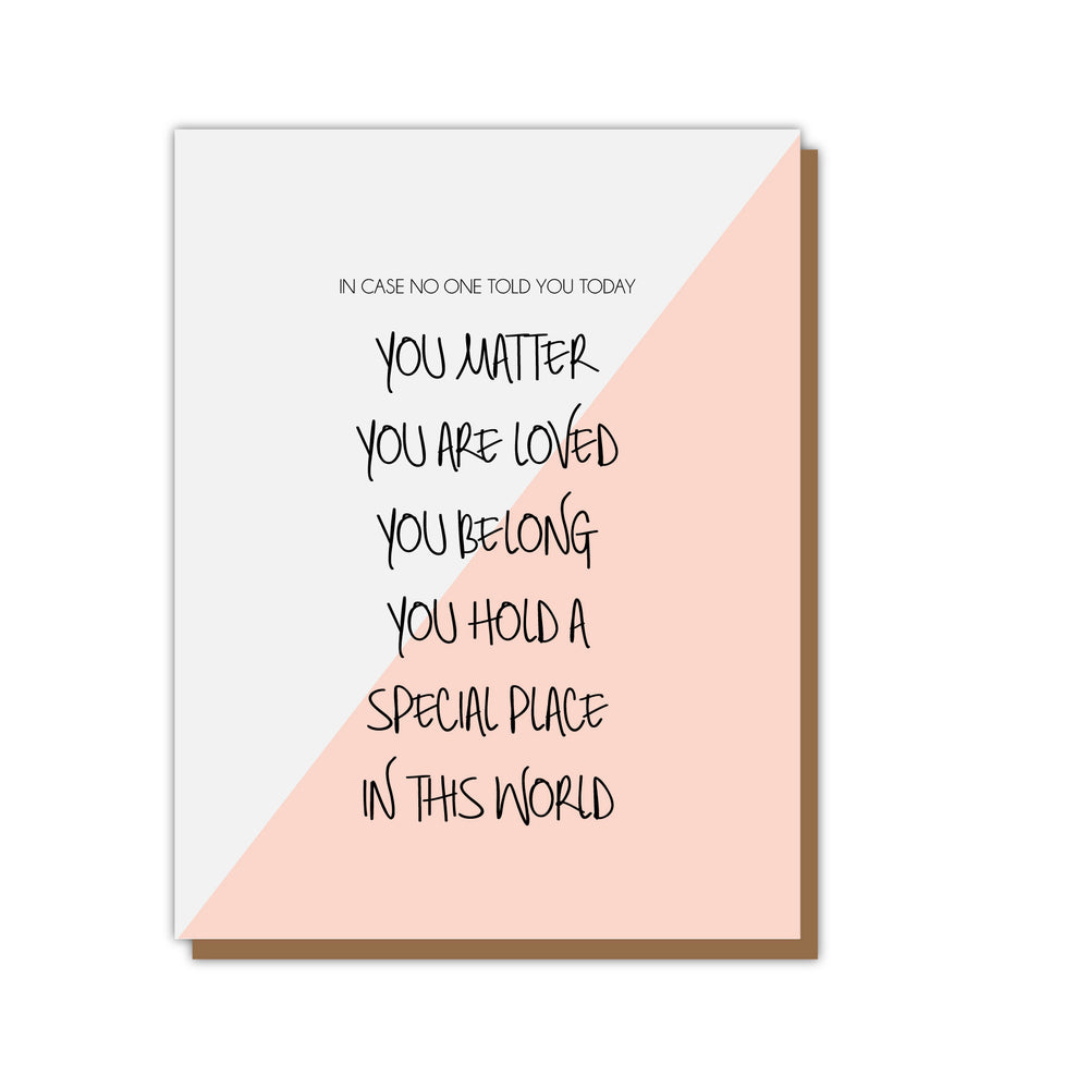 You Matter Card