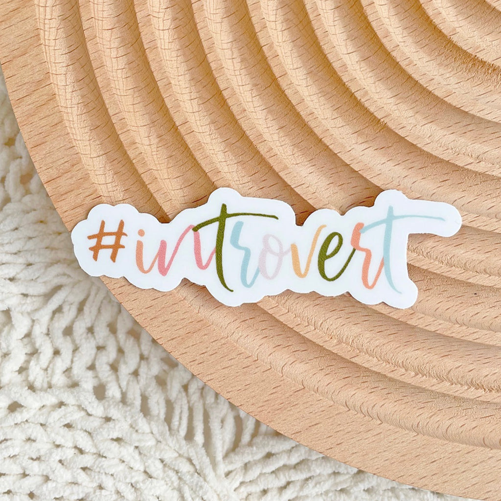 Introvert Sticker introvertSticker.Telunaweb_1024x1024.jpg?v=1647968613